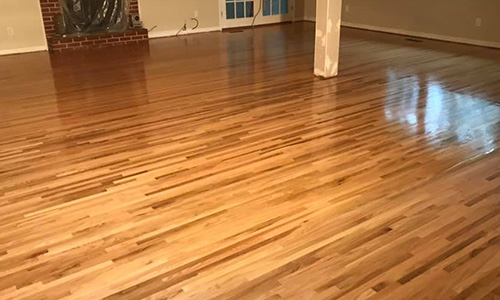 hardwood floor finishing